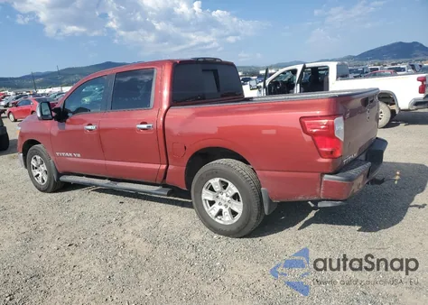 2018 Nissan Titan Sv из США, поврежденный, VIN 1N6AA1E51JN541703